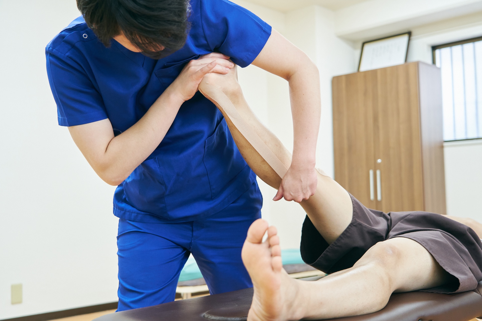 施術の写真